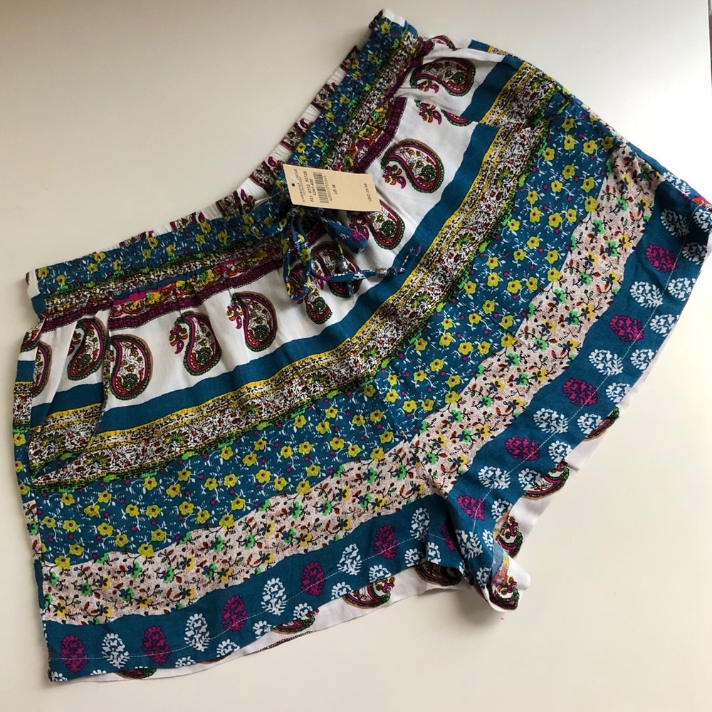American Eagle Boho Printed Shorts